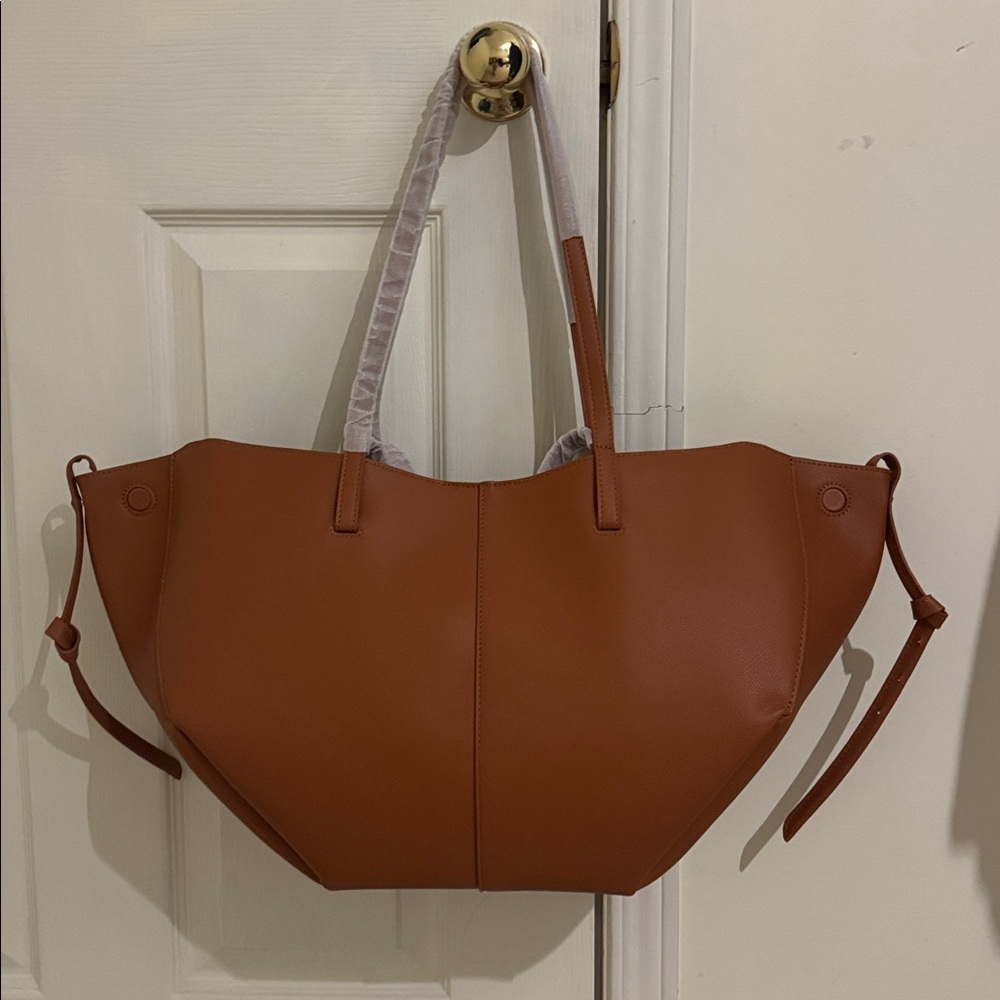 Women's Tan Tote Backpack - Unbranded Faux Leather